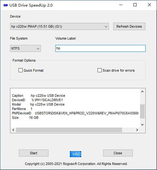 Windows 10 USB Drive SpeedUp full